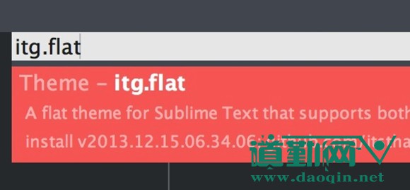 Ƽһ۵Sublime Text 2/3 ؼװitg.flat02