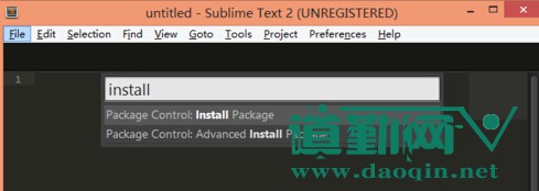 Sublime TextεPackage Control05