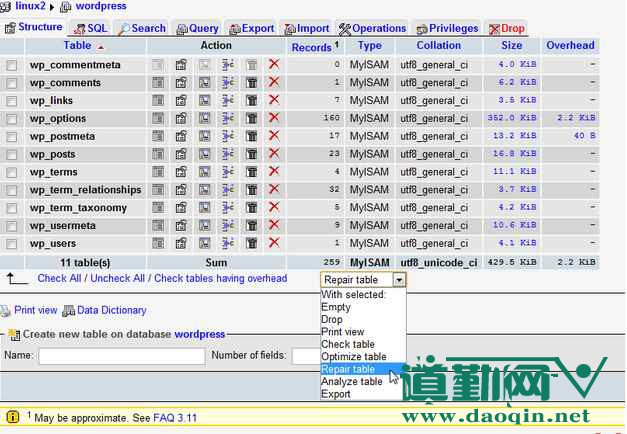 PHP: is marked as crashed and should be repaired޸Ŀ