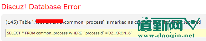 DISCUZʳTABLE %S IS MARKED AS CRASHED AND SHOULD BE REPAIRED˼·